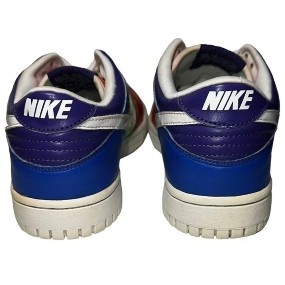Nike Kids Youth Size 7 Rainbow Nike Dunk Low GS US 2008 306339-811 Sneakers